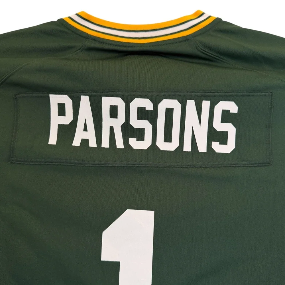 Nike Green‎ Bay Packers Micah Parsons 1 Jersey Medium Green NFL NEW 67NM-GPGH